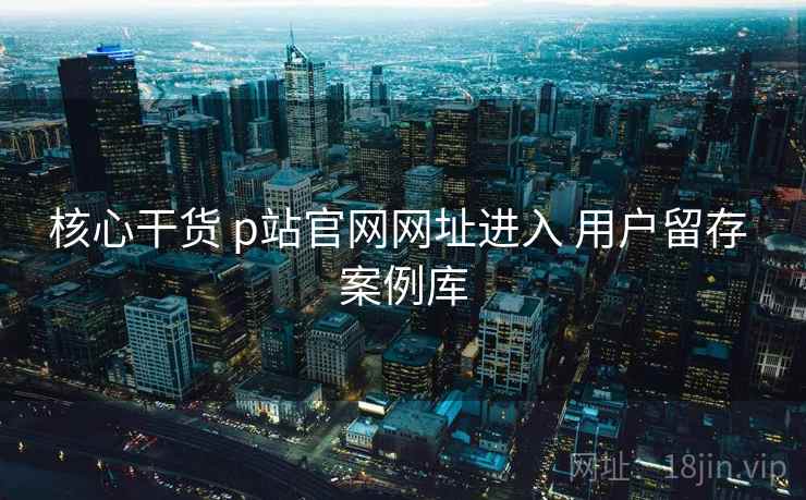 核心干货 p站官网网址进入 用户留存 案例库 第1张 核心干货 p站官网网址进入 用户留存 案例库 第1张